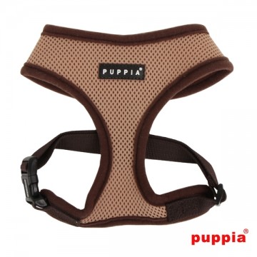 Puppia Soft Harness / Honden tuigje Model A Beige