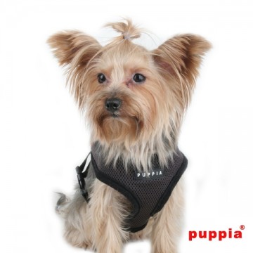 Puppia Soft Harness / Honden tuigje Model A Brownel a brown 2
