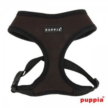 Puppia Soft Harness / Honden tuigje Model A Brown