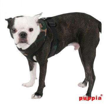 Puppia Soft Harness / Honden tuigje Model A Camo