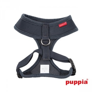 Puppia Soft Harness / Honden tuigje Model A Grey