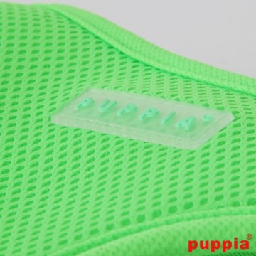 Puppia Soft Harness / Honden tuigje Model A Neon Green