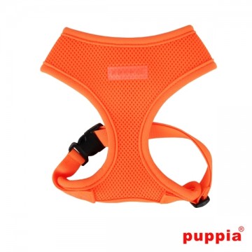 Puppia Soft Harness / Honden tuigje Model A Neon Orange