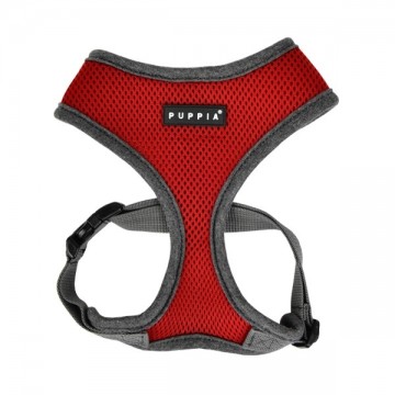 Puppia soft harness  hondentuig model a nieuw wine 1