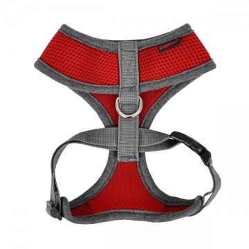 Puppia soft harness  hondentuig model a nieuw wine 2