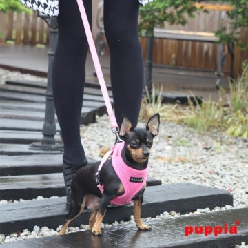 Puppia Soft Harness / Honden tuigje Model A Pink