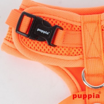 Puppia Soft Harness / Honden tuigje Model A Ritefit Neon Orange