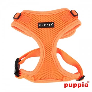 Puppia Soft Harness / Honden tuigje Model A Ritefit Neon Orange