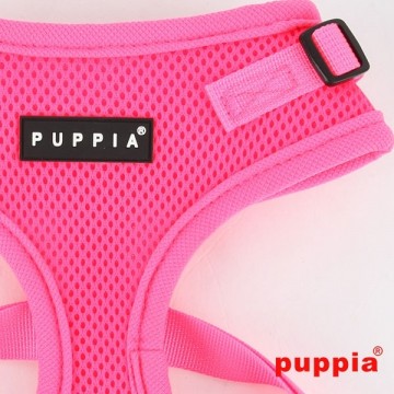 Puppia Soft Harness / Honden tuigje Model A Ritefit Neon Pink
