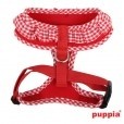 Puppia Harness / Honden tuigje Model A Vivien Red