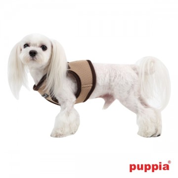 Puppia Soft Harness / Honden tuigje Model B Beige