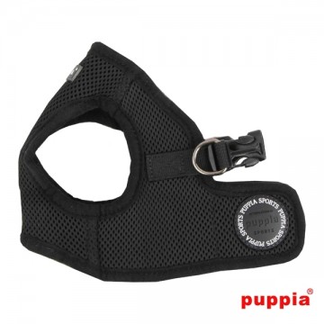 Puppia Soft Harness / Honden tuigje Model B Black