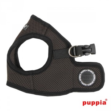 Puppia soft harness  hondentuig model b brown 1 2
