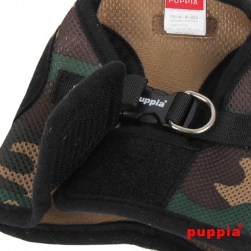 Puppia Soft Harness / Honden tuigje Model B Camo