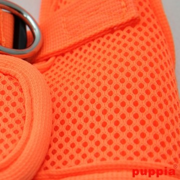 Puppia Soft Harness / Honden tuigje Model B Neon Orange