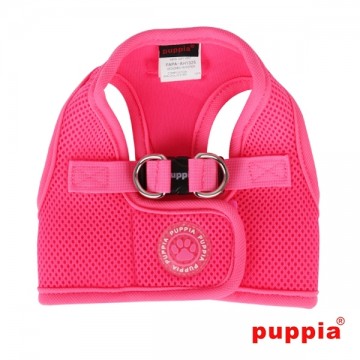 Puppia Soft Harness / Honden tuigje Model B Neon Pink