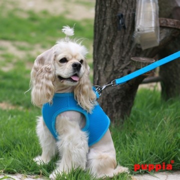 Puppia Soft Harness / Honden tuigje Model B Sky Blue
