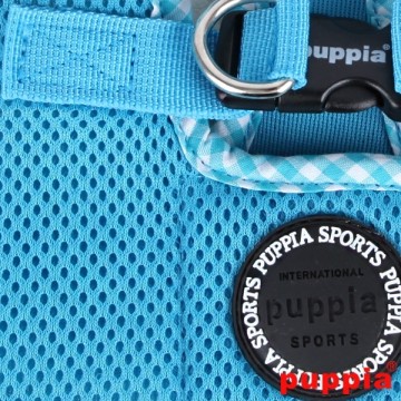 Puppia Soft Harness / Honden tuigje Model B Vivien Sky Blue