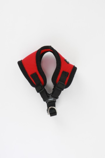 Puppia Soft Harness / Honden tuigje Model C Red