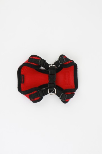 Puppia Soft Harness / Honden tuigje Model C Red