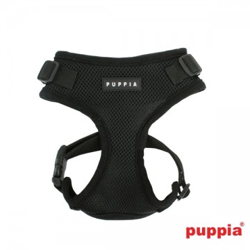 Puppia Soft Harness / Honden tuigje Ritefit Model A Black
