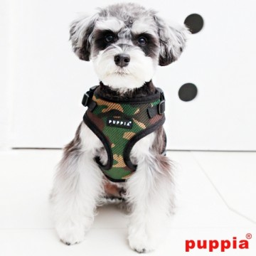 Puppia Soft Harness / Honden tuigje Ritefit Model A Camo