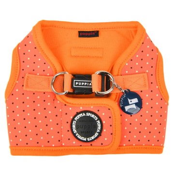 Puppia soft harness  hondentuigje bonnie model b orange 3
