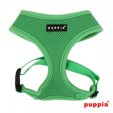 Puppia Soft Harness / Hondentuigje Model A Green