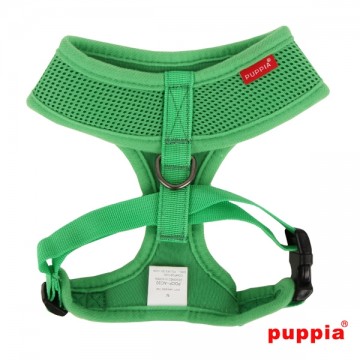 Puppia Soft Harness / Hondentuigje Model A Green