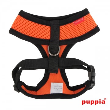 Puppia Soft Harness / Hondentuigje Model A Orange