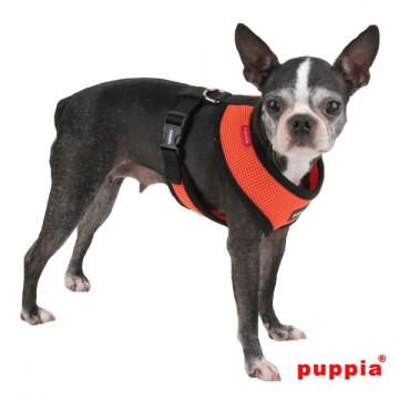 Puppia Soft Harness / Hondentuigje Model A Orange