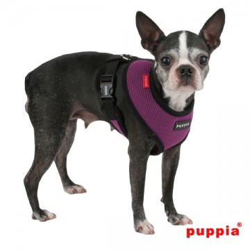 Puppia Soft Harness / Hondentuigje Model A Purple