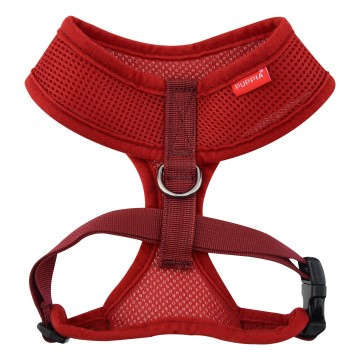 Puppia Soft Harness / Hondentuigje Model A Wine