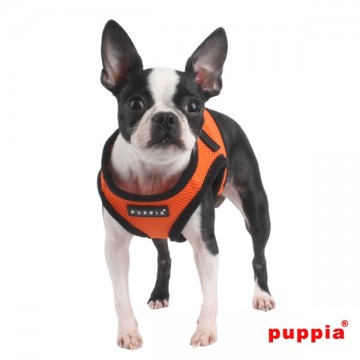 Puppia Soft Harness / Hondentuigje Model B Orange