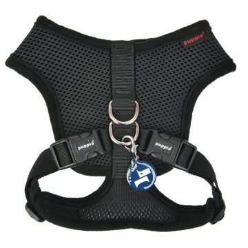 Puppia soft harness  hondentuigje model e black 2