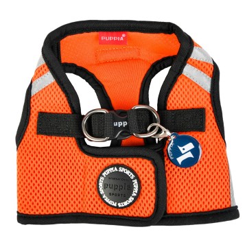 Puppia soft harness  hondentuigje pro reflector model b orange 1