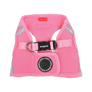 Puppia soft harness  hondentuigje pro reflector model b pink 1