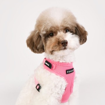 Puppia soft harness  hondentuigje superior model a pink 3