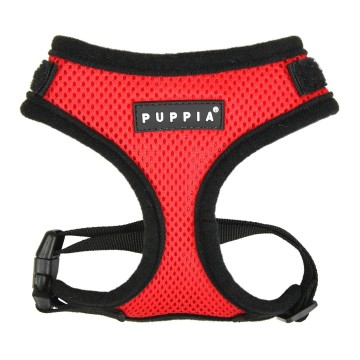Puppia soft harness  hondentuigje superior model a red 1