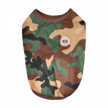 Puppia t shirt brown camo 1