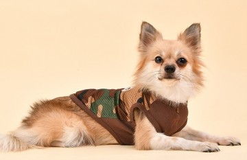 Puppia t shirt brown camo 12