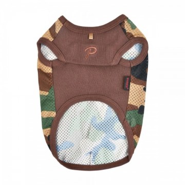 Puppia t shirt brown camo 2
