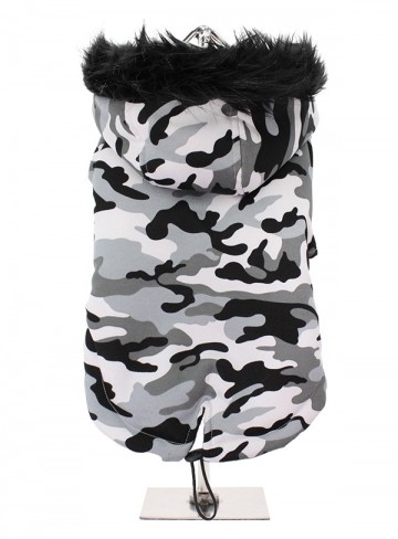 Urban pup hondenjas urban camouflage fish tail parka 11