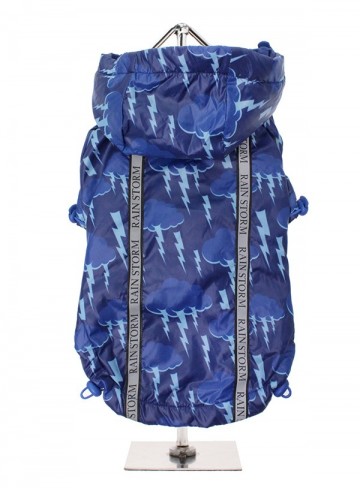 Urban pup hondenregenjas storm print rainstorm 1