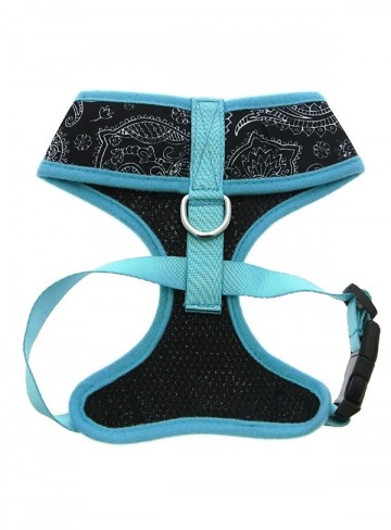 Urban Pup Hondentuig Black & Blue Paisley