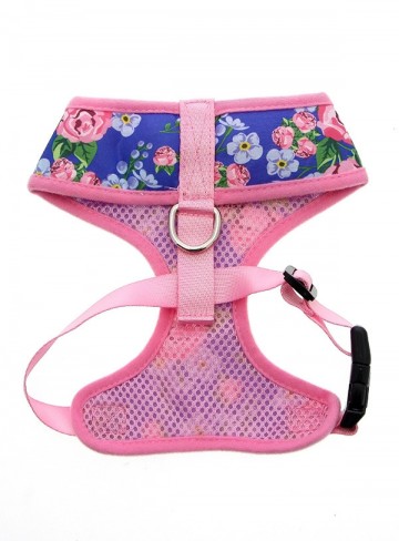 Urban Pup Hondentuig Pink / Blue Floral
