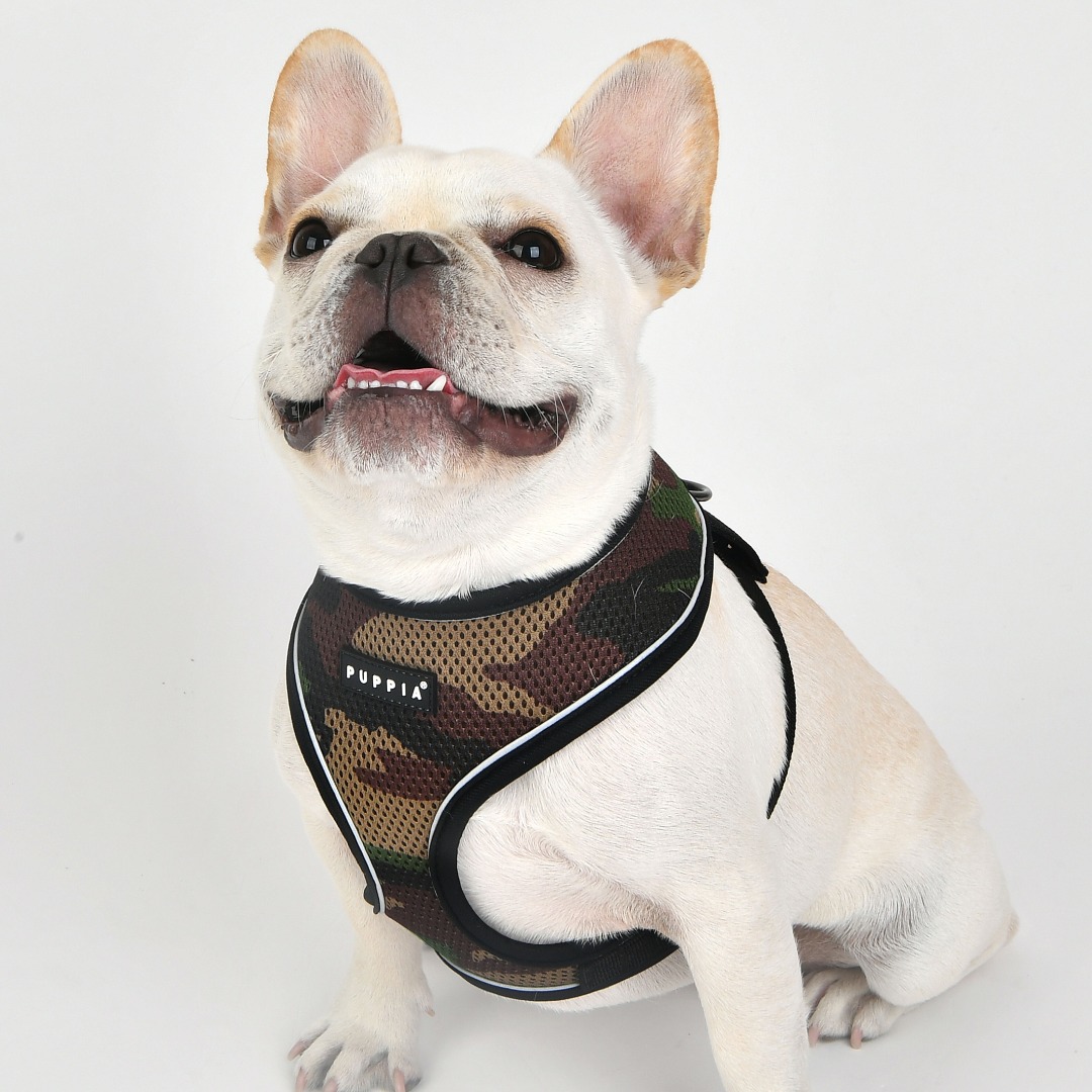 Snel gemeenschap projector Puppia Soft Harness / Honden tuigje Pro Reflector Model A Camo - Feniksware