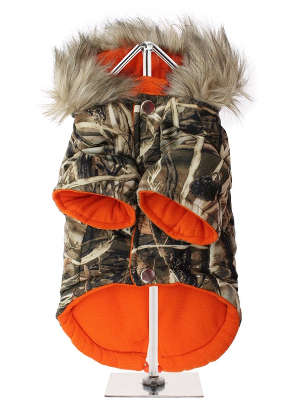 Urban Pup Hondenjas Wetlands Camouflage Fish Parka - Feniksware